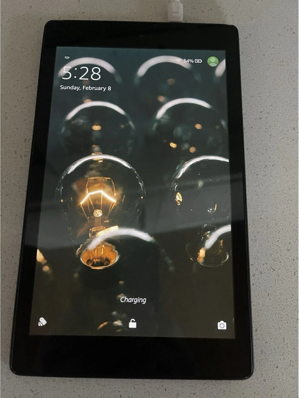 Amazon Fire HD 8 7th Gen 16GB WiFi 8” Tablet Black – Works – Factory Reset